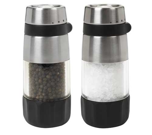 OXO Good Grips Salt and Pepper Grinder Set | Foodal.com