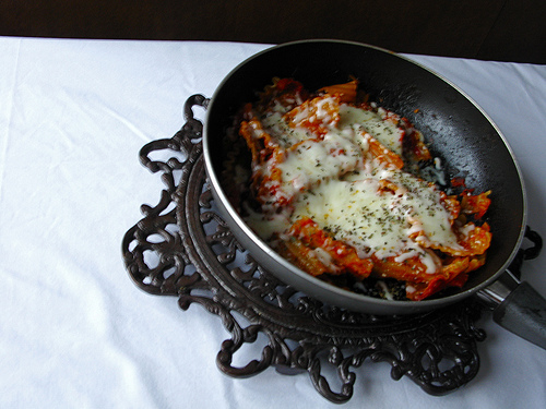 A smaller serving of Lasagna | Foodal