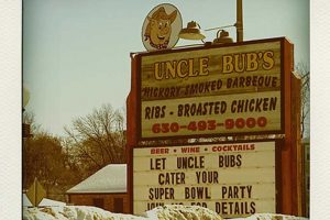 In Search of a Burger: Uncle Bub’s in Westmont (Chicago), IL