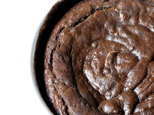 Close up; view of the six-minute chocolate cake | Foodal