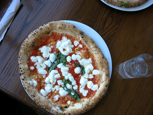 Pizza margherita at Spacca Napoli | Foodal