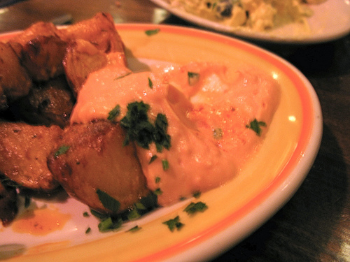 A potato based dish at Cafe Ba-Ba-Reeba | Foodal