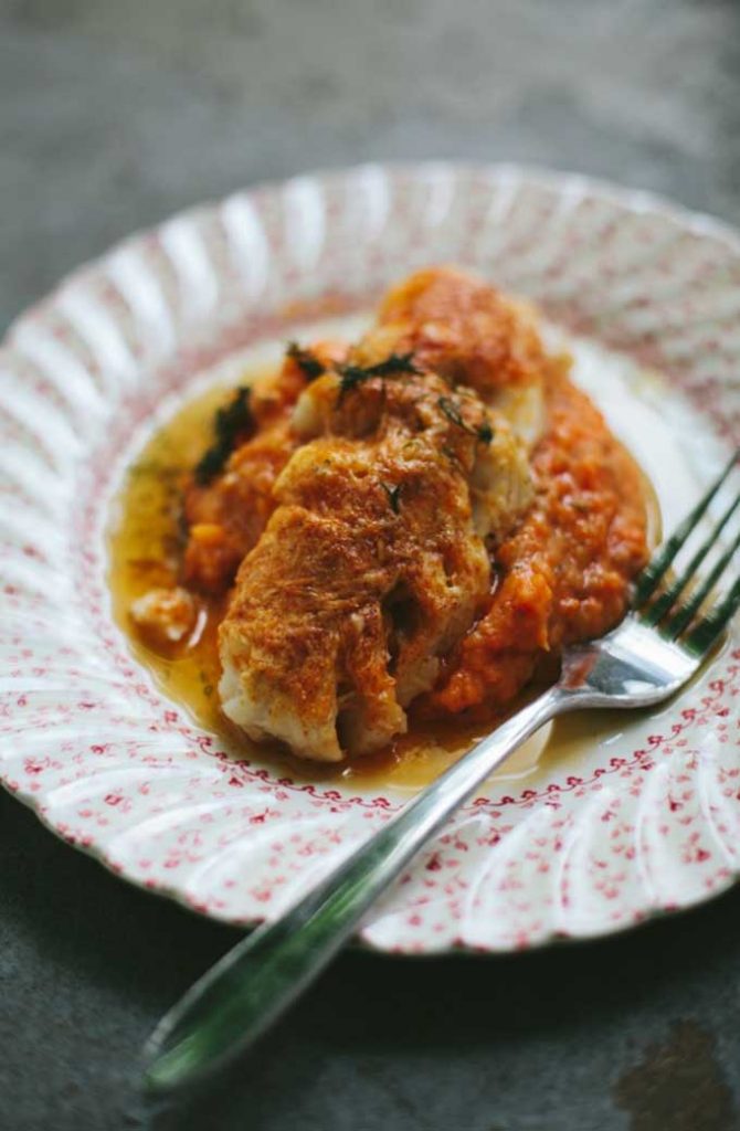 Want something simple to prepare for dinner but still has a dramatic flair? Ty thiPecorino-Encrusted Cod in Brown Butter, Dill, and Carrot Potato Mash recipe today! Get the recipe: https://foodal.com/recipes/fish-and-seafood/pecorino-encrusted-cod/