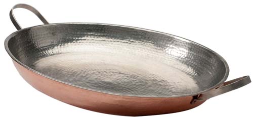 15 inch Sertodo Alicante Paella Pan with tin lining | Foodal.com