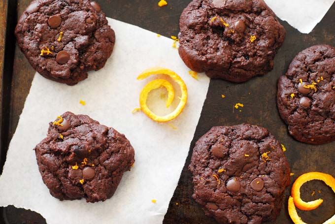 Chelsea's Double Chocolate Orange Cookies | Foodal.com