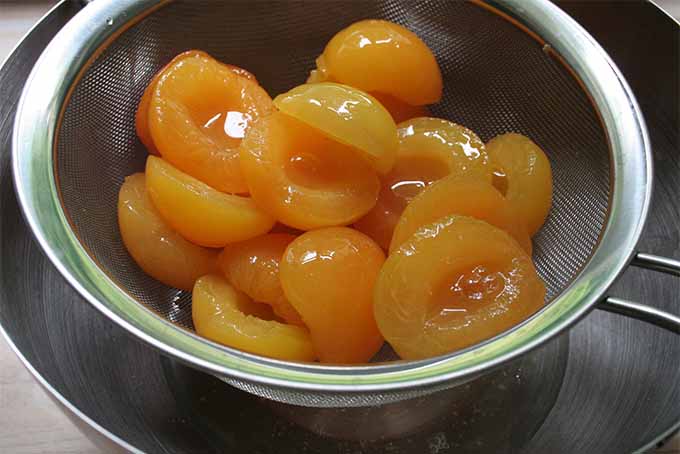 Draining Canned Apricots | Foodal.com