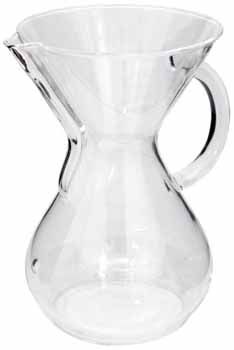 CHEMEX GLASS HANDLE BREWER - 1-3 CUP — Insight Coffee