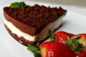 Delicious Dairy-Free Chocolate Cheesecake