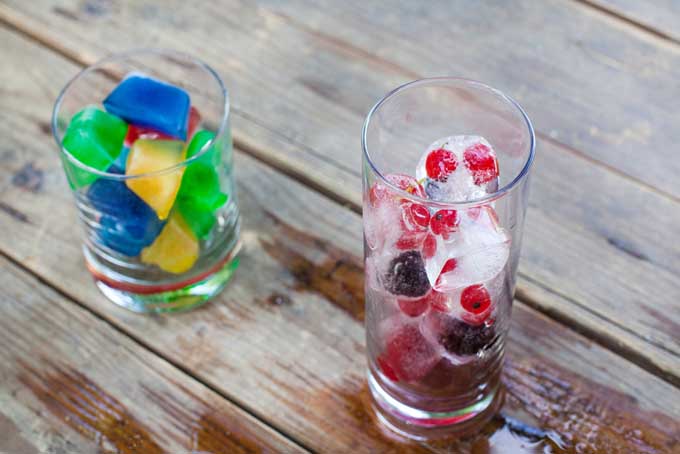 Frozen Fruit and Fruit Juice Ice Cubes | Foodal.com