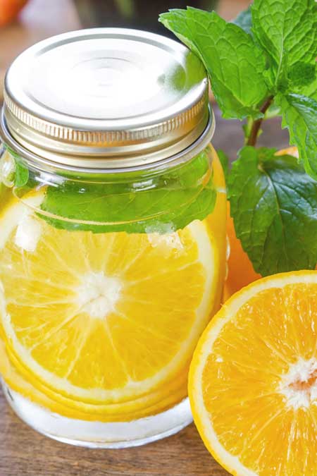Orange Infused Fruit Water | Foodal.com