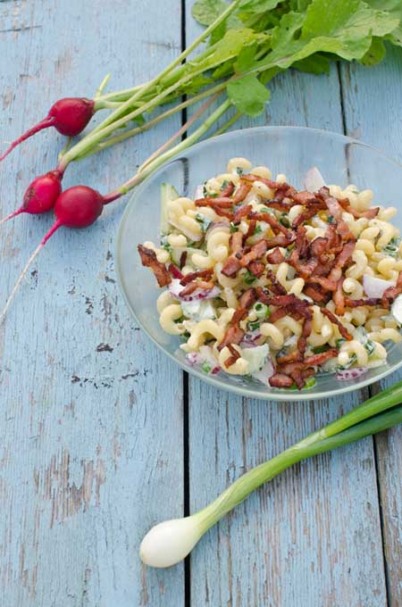 Recipe for Ranch BLT Pasta Salad | Foodal.com