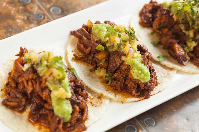 Vegetarian al Pastor Style Tacos (Carnivore Version Also Included) | Foodal.com