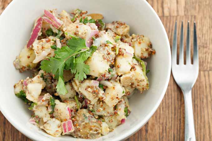 Oil and Vinegar Potato Salad Recipe | Foodal.com
