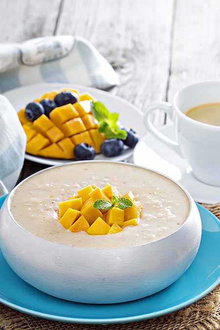 Recipe for Coconut Mango Rice Pudding | Foodal.com