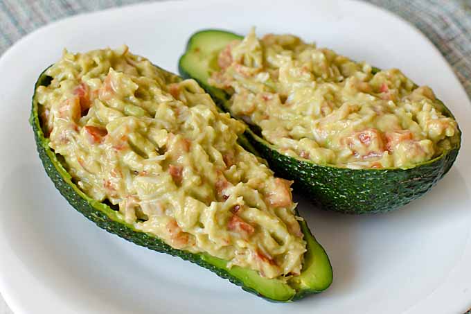 Recipe for Crab and Mango Stuffed Avocado Halves | Foodal.com