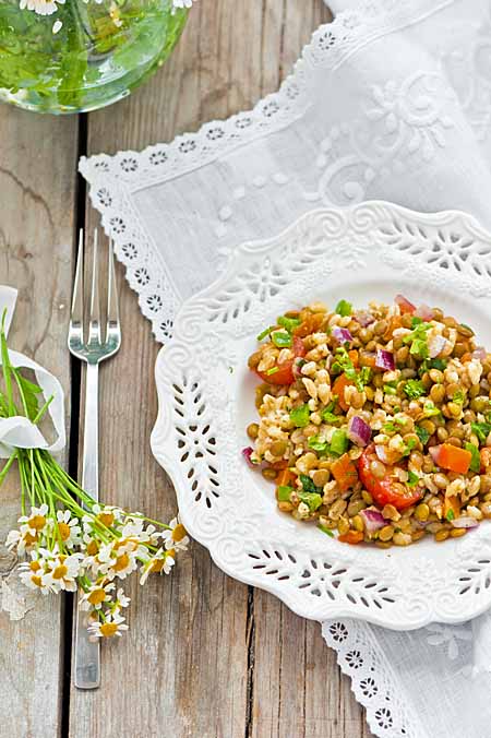 Recipe for Pecan Lentil Salad | Foodal.com