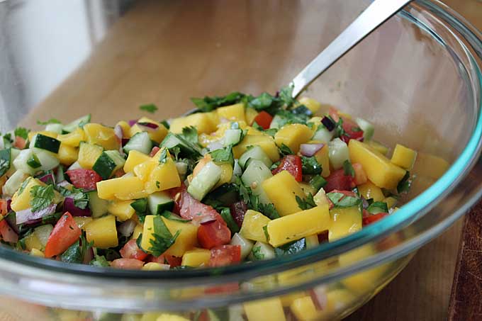 Recipe for a Refreshing Spicy and Mango Salsa | Foodal.com