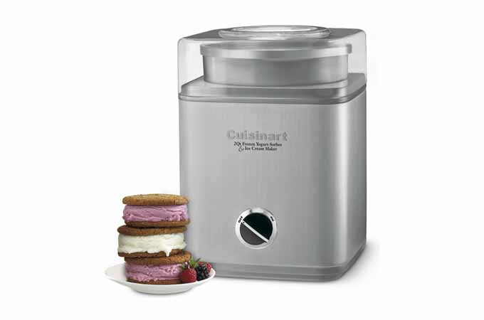 Cuisinart ICE-30BC Pure Indulgence 2-Quart Automatic Frozen Yogurt, Sorbet, and Ice Cream Maker Review | Foodal.com
