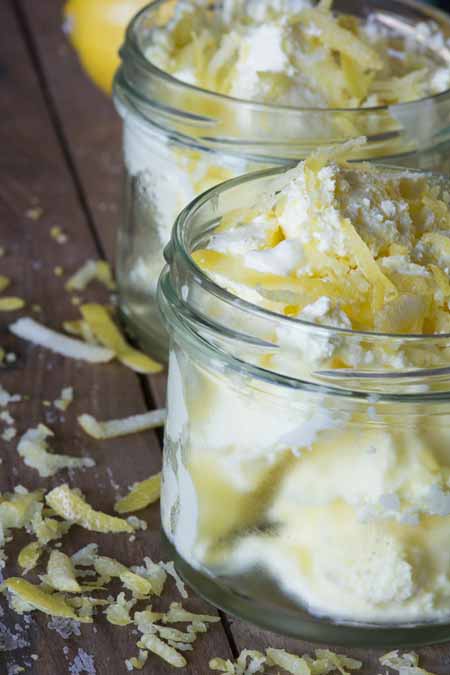 Homemade Vanilla Ice Cream with Lemon Zest | Foodal.com
