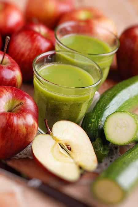 Juiced zucchini with apples, celery, carrots, beets and ginger - 11 Ways to Use Up Your Summer Squash | Foodal.com