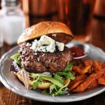 Recipe for Oozy Bluesy Stilton and Sirloin Burgers | Foodal.com
