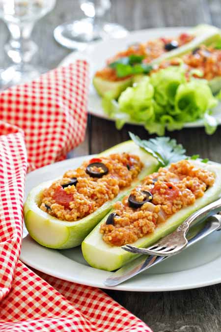 Vegan Stuffed Zucchini  Recipe | Foodal.com