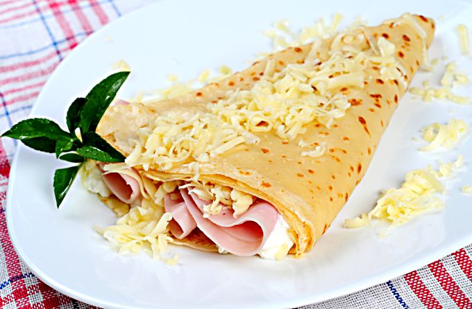 Ham And Cheese Crepes | Foodal.com