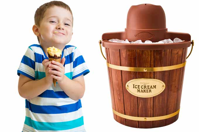 Nostalgia Electrics ICMW400 – 4 Quart Wooden Bucket Electric Ice Cream Maker Review | Foodal.com
