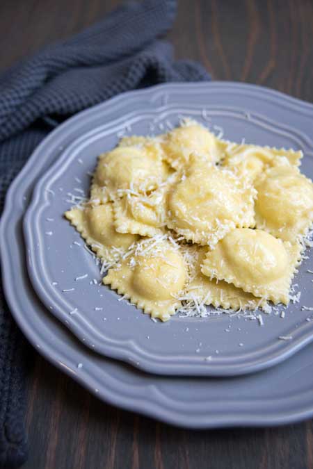 Homemade ravioli with Parmesan cheese | Foodal.com