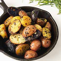 Roasted New Potatoes with Assorted Herbs Recipe | Foodal.com