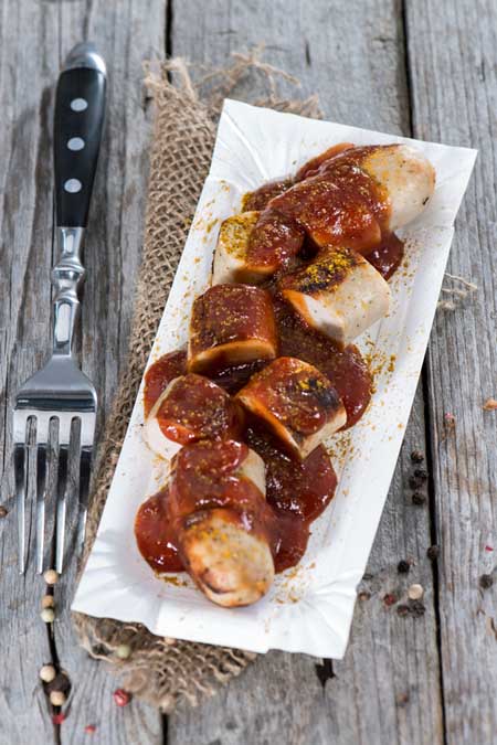 The 6 Most Famous German Sausage Varieties - Currywurst | Foodal.com