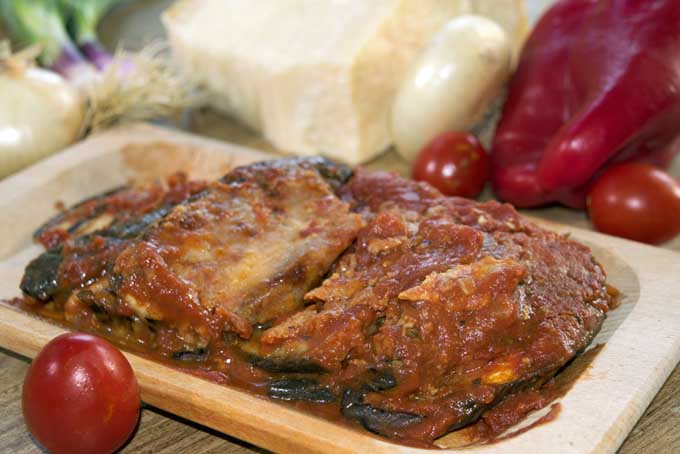 Breaded Eggplant & Mozza Slices