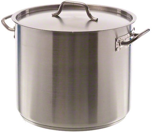 36.4cm,30L Heavy 16 Stockpots,Large capacity pot stainless steel pot cooking pot,Safe Stock Pot with Lid
