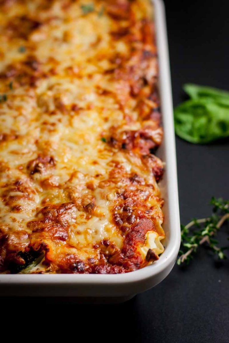 The Best Vegetarian Lasagna You'll Ever Sink Your Teeth Into | Foodal