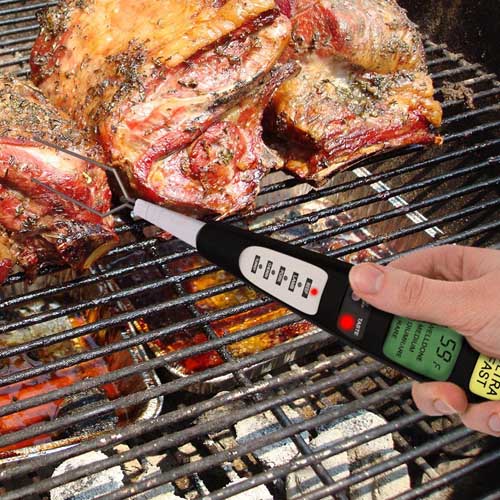 Digital BBQ Meat Thermometer Fork - Electronic Barbecue Meat