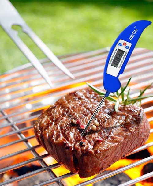 Instant Read Digital Electronic Kitchen Cooking BBQ Grill Food Meat  Thermometer
