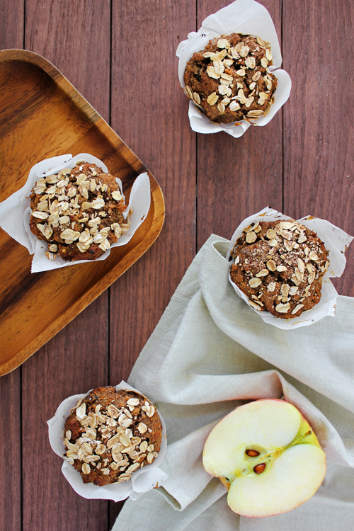 Apple Cinnamon Raisin Muffins 