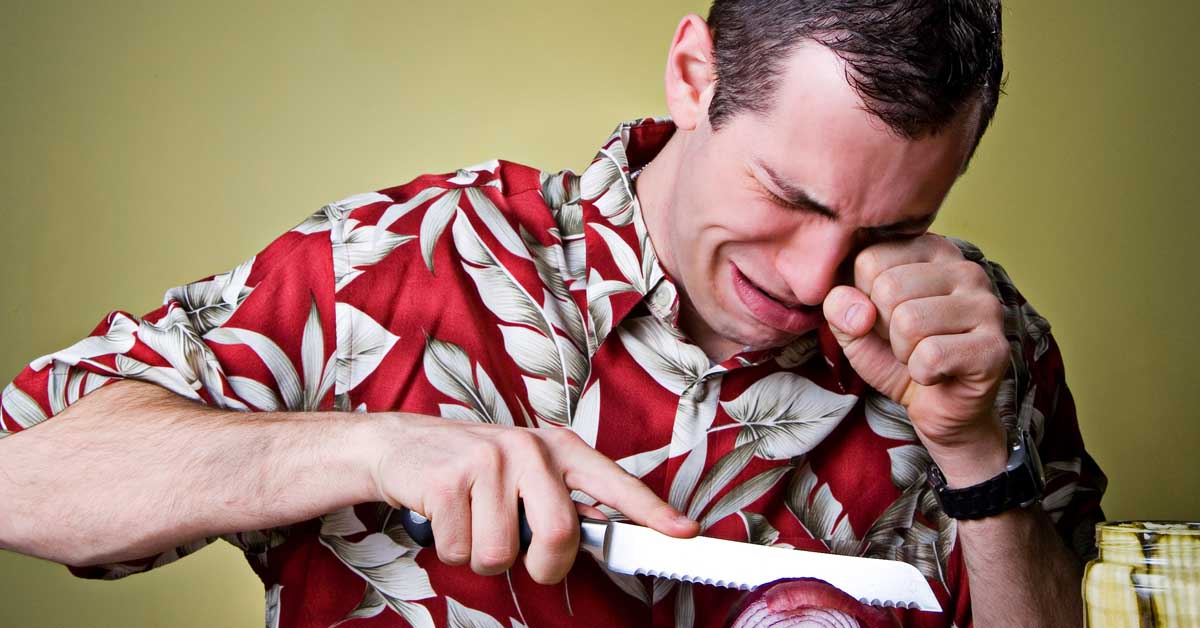 You Don't Have to Cry: 5 Ways to Stop Onion-Cutting Misery