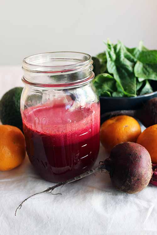 Learn to make this Red-Tastic Beet Juice and two other varieties with your own juicer at home. Get the recipe on Foodal: https://foodal.com/drinks-2/juice/three-recipes-for-spring/