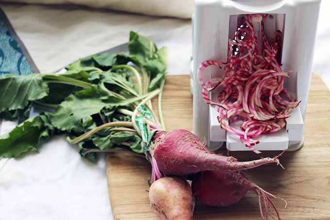 Spiralizing Candy Beets | Foodal.com