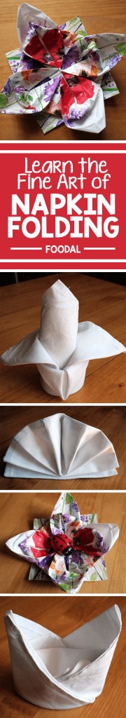 Artistically folded napkins will impress any guest at your table! Read on to learn all about the best materials to choose, tips for preparation, special accessories, and even different folding techniques for neat, beautiful designs to match every occasion. https://foodal.com/knowledge/how-to/napkin-folding/