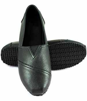 stylish black non slip shoes
