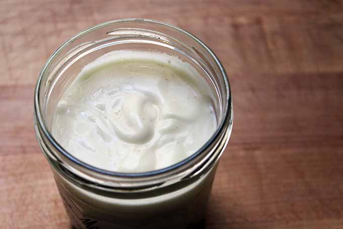 How to make aquafaba using reduced chickpea water.
