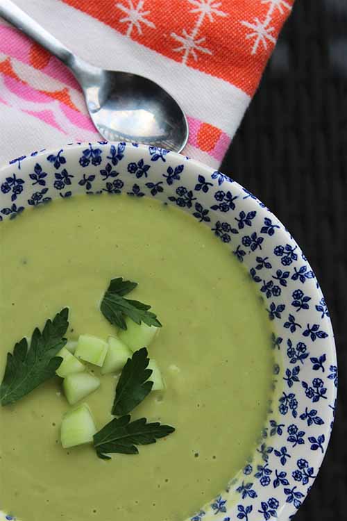Go into full made-from-scratch mode with homemade chicken or vegetable stock and coconut milk, and fresh vegetables. Or use the boxed stuff- we won't tell! https://foodal.com/recipes/soups/chilled-avocado-coconut-soup/