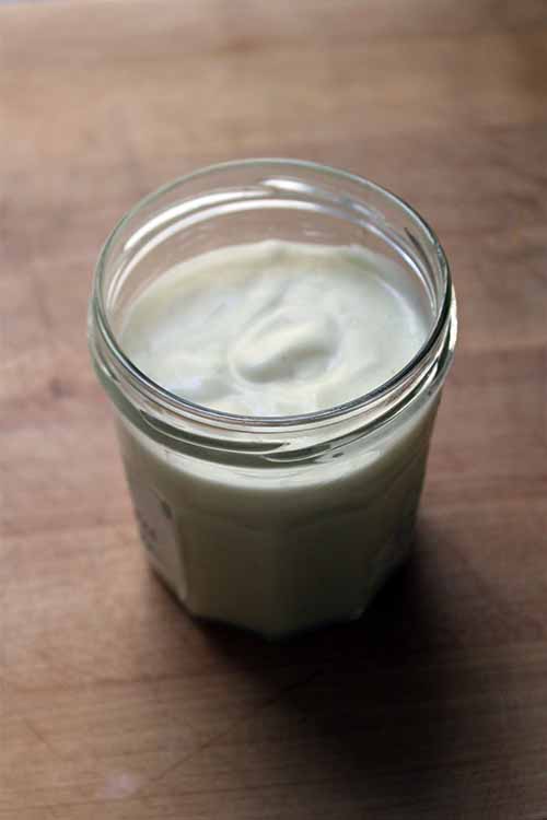 Make a magical aquafaba mayo: a delicious egg-free vegan spread made with the water left over from cooking chickpeas!