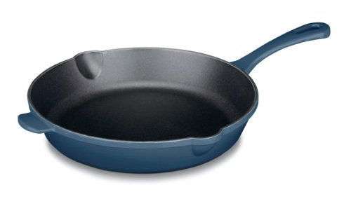 400 ° C Steel Pan Enamelled Enamel servierpfanne Frying Pan with Handle Rösle 