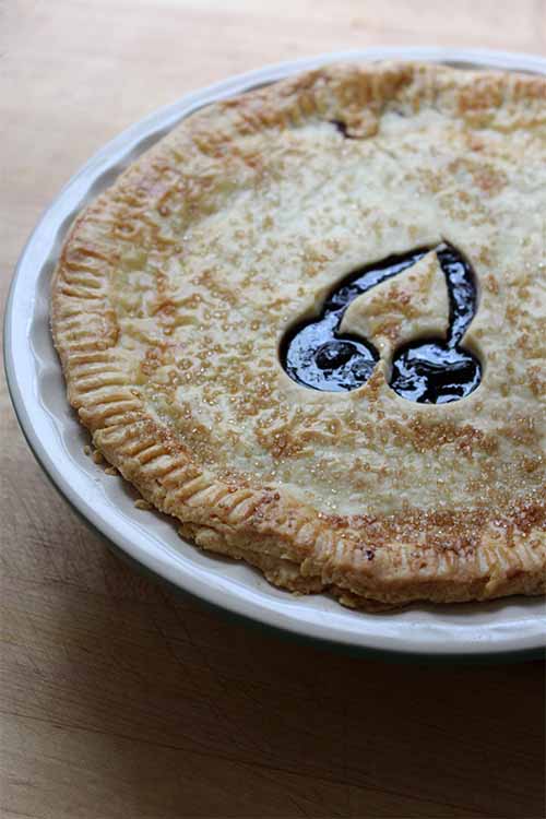 We share our recipe for homemade White Balsamic Cherry Pie, with a decorative cherry-themed crust to top it all off: https://foodal.com/recipes/desserts/white-balsamic-cherry-pie/