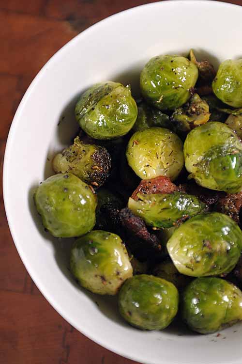 Looking to liven up the old dreary Brussels sprouts? Want to get your kid to eat them? Simple...add bacon grease! Mmmm...bacon. Seriously - the fats help your body absorb the vitamins. Get the recipe here: https://foodal.com/recipes/veggies/organic-brussels-sprouts-sauteed-with-bacon/