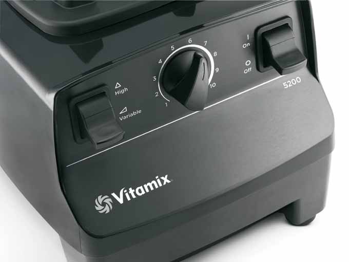 Vitamix 5200 blender controls