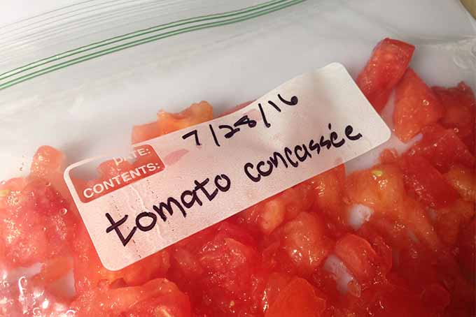 Tomato Concasse Freezer Bag | Foodal.com